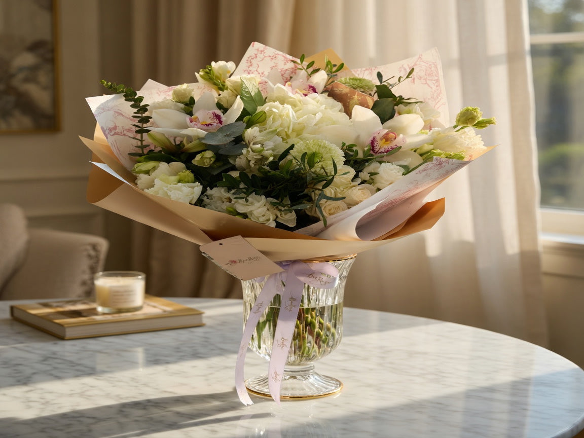 Buchet Alb Rafinat